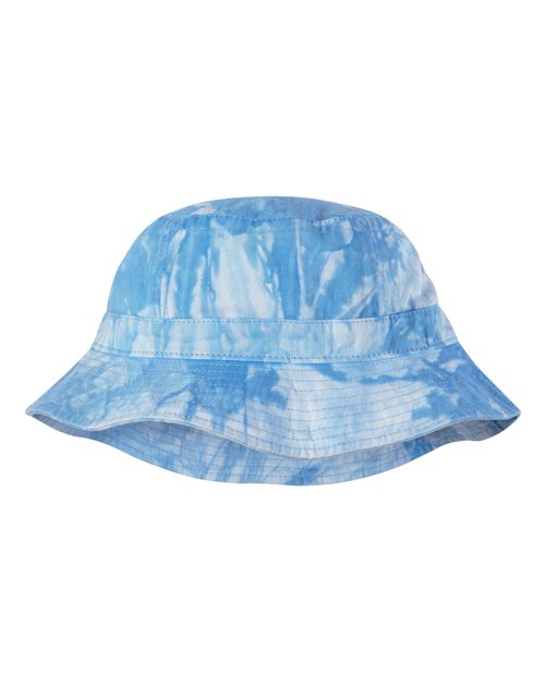 Adams Headwear Vacationer Bucket Hat - Adams Headwear 10899 Light Blue Tie Dye L