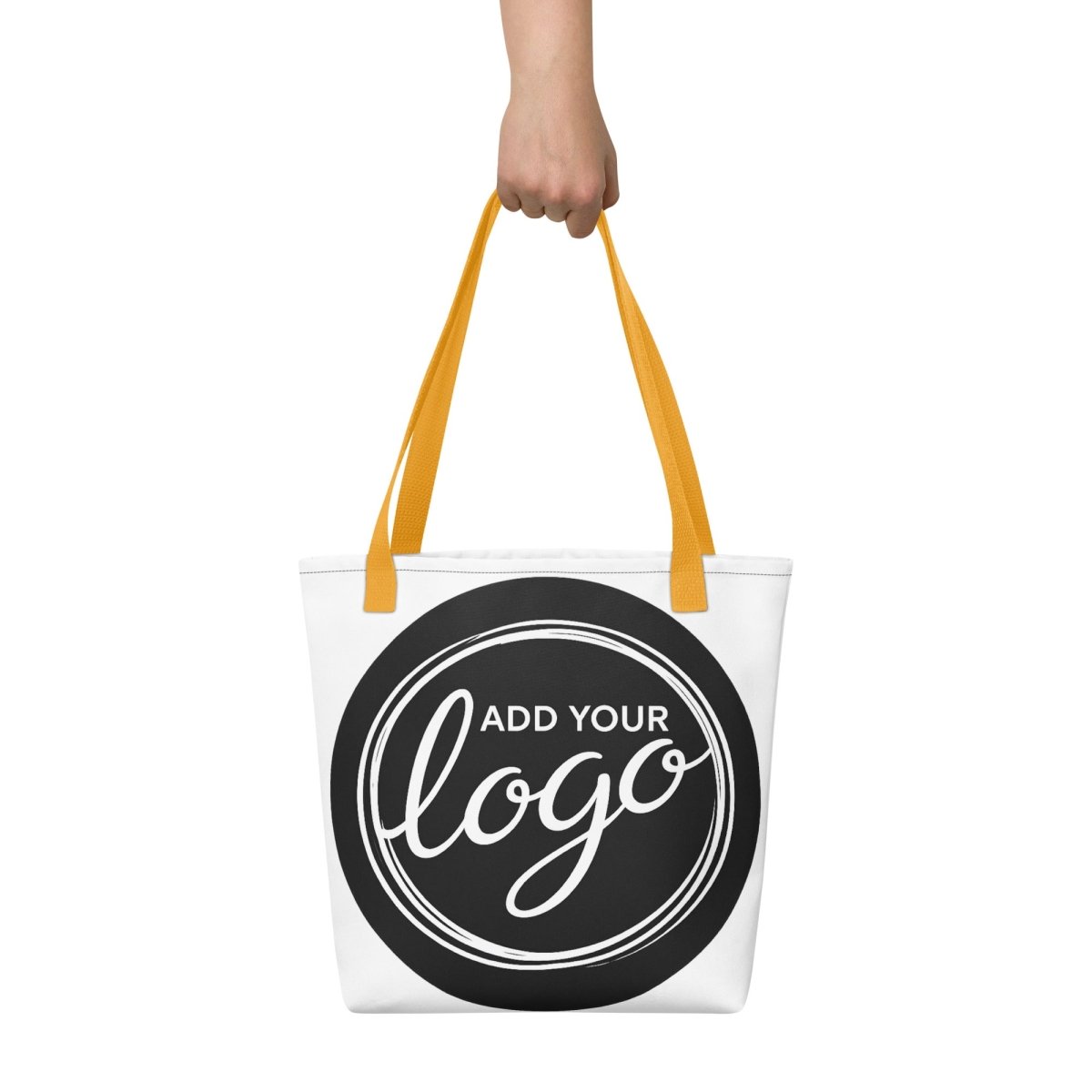 All Over Tote Bag | Create Your Own Custom Tote Bag Yellow