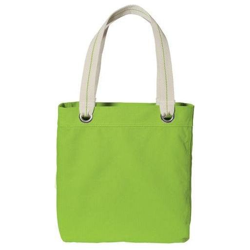 Allie Tote Shock Lime Tote Bags
