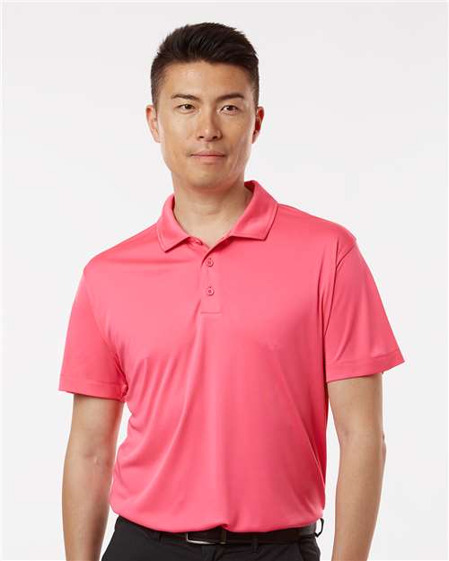 AllPro Men's Pro - Lock Performance Polo - AllPro 41800 Bright Pink XS