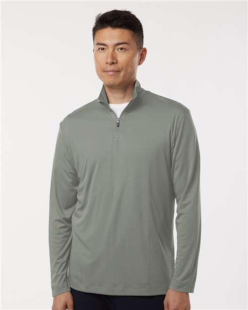 AllPro Men's Pro - Lock Performance Quarter - Zip Pullover - AllPro 41870 Greystone XS