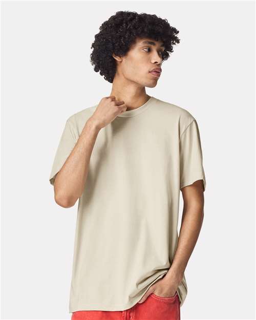 American Apparel Unisex CVC Tee - American Apparel 2001CVC Heather Cream S