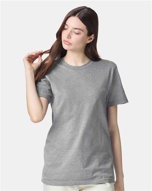 American Apparel Unisex CVC Tee - American Apparel 2001CVC Heather Grey S