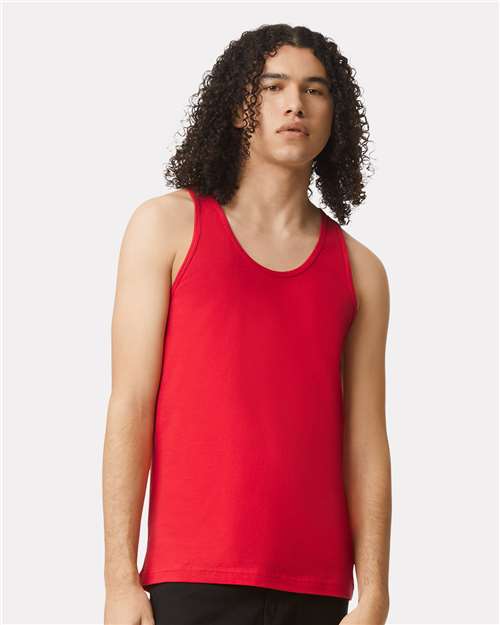 American Apparel Unisex Fine Jersey Tank - American Apparel 2408 Red XS