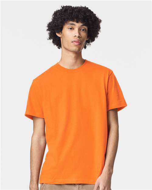American Apparel Unisex Fine Jersey Tee - American Apparel 2001 Orange S