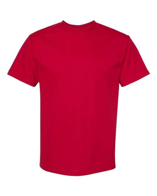 American Apparel Unisex Heavyweight Cotton Tee - American Apparel 1301 Cardinal S