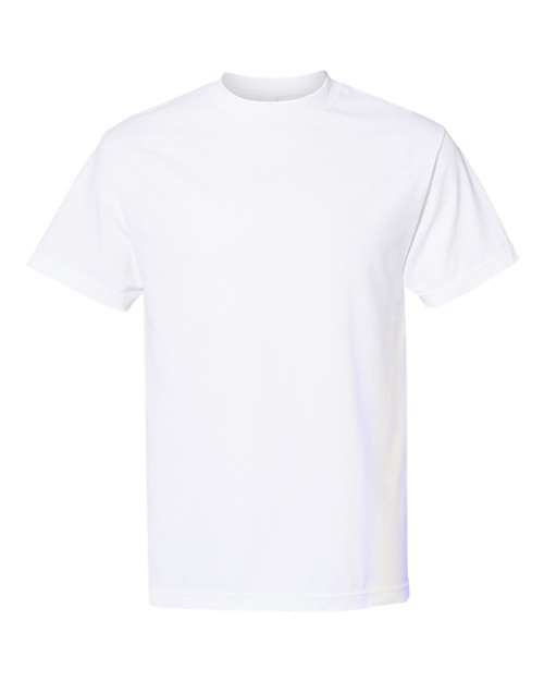 American Apparel Unisex Heavyweight Cotton Tee - American Apparel 1301 White S