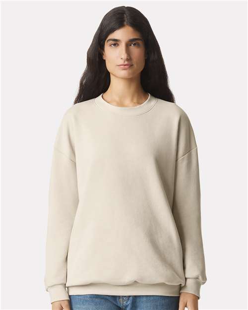 American Apparel Unisex ReFlex Fleece Crewneck Sweatshirt - American Apparel RF496 Bone XS