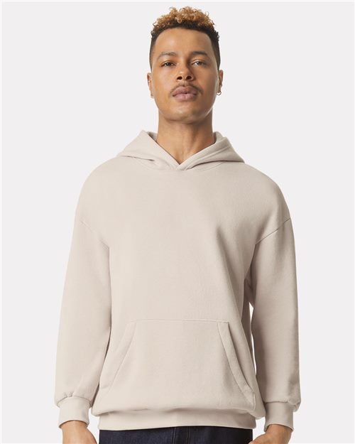 American Apparel Unisex ReFlex Fleece Hoodie Sweatshirt - American Apparel RF498 Arctic XS