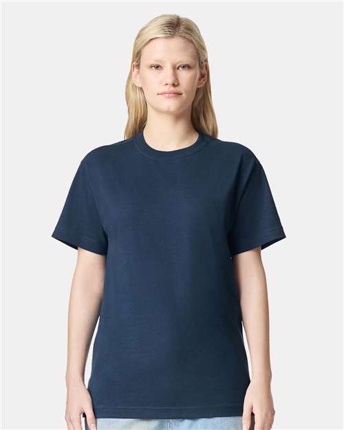 American Apparel Unisex Super Heavyweight Tee - American Apparel 9001 Sea Blue S