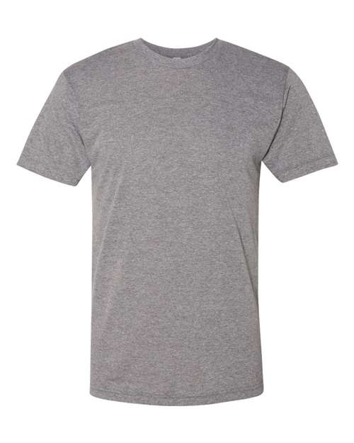 American Apparel Unisex Triblend Track Tee - American Apparel TR401 Athletic Grey XS