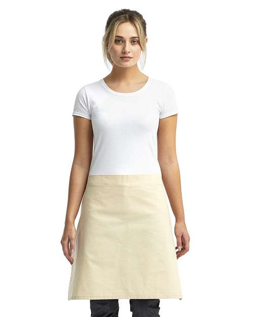 Artisan Collection by Reprime Calibre Heavy Cotton Canvas Waist Apron - Artisan Collection by Reprime RP131 Black One Size Aprons