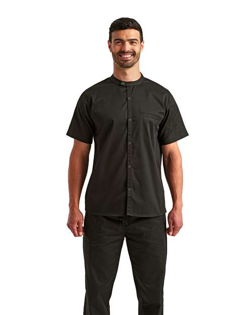 Artisan Collection by Reprime Men's Chef Recycled Shirt - Artisan Collection by Reprime RP904 Black S