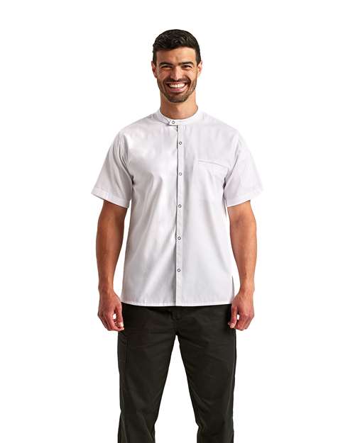 Artisan Collection by Reprime Men's Chef Recycled Shirt - Artisan Collection by Reprime RP904 White S