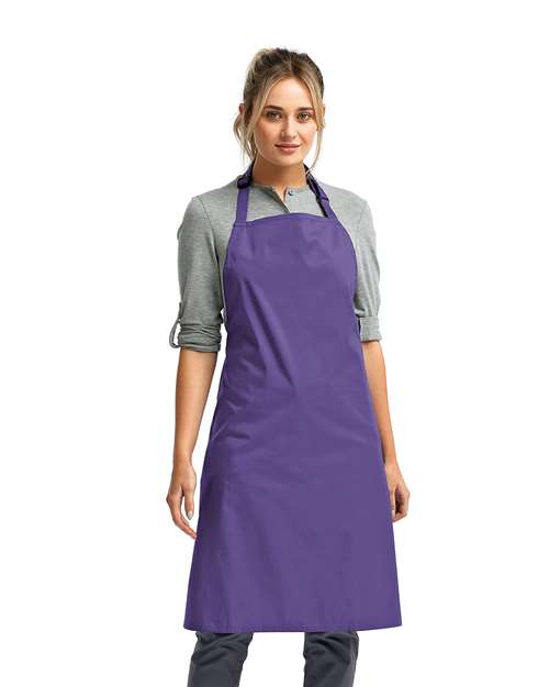 Artisan Collection by Reprime Recycled Bib Apron - Artisan Collection by Reprime RP150 Purple One Size Aprons