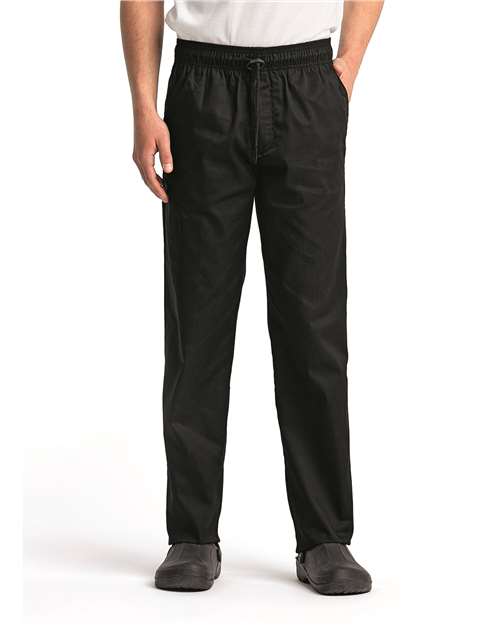 Artisan Collection by Reprime Unisex Chef's Select Slim Leg Pant - Artisan Collection by Reprime RP554 Black XS