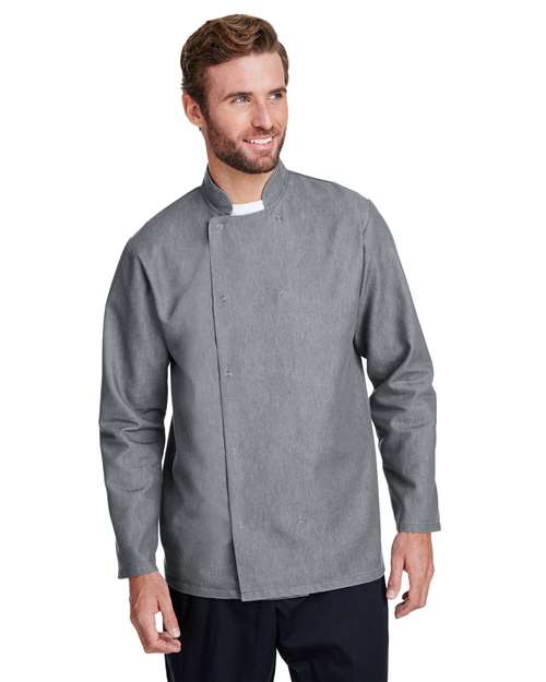 Artisan Collection by Reprime Unisex Denim Chef's Jacket - Artisan Collection by Reprime RP660 Grey Denim XS Jackets