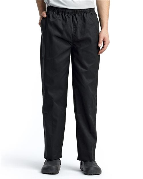 Artisan Collection by Reprime Unisex Essential Chef Pants - Artisan Collection by Reprime RP553 Black XS