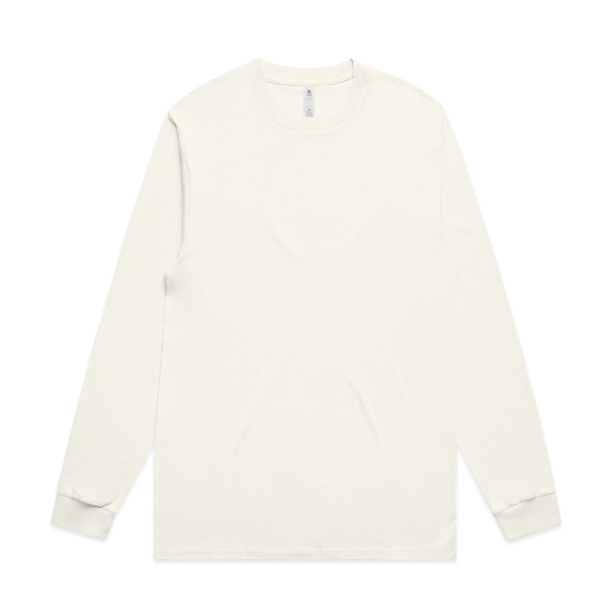 AS Colour Block L/S Tee | 5054 | AS Colour 5054 ECRU S