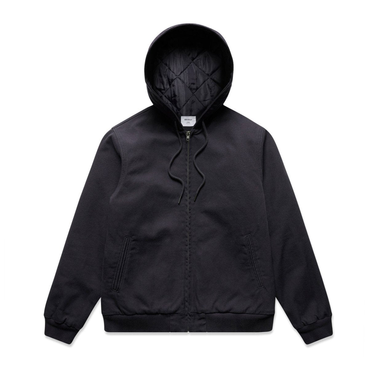 AS Colour Canvas Bomber Hood Jacket | 5532 | AS Colour 5532 INK BLUE XS