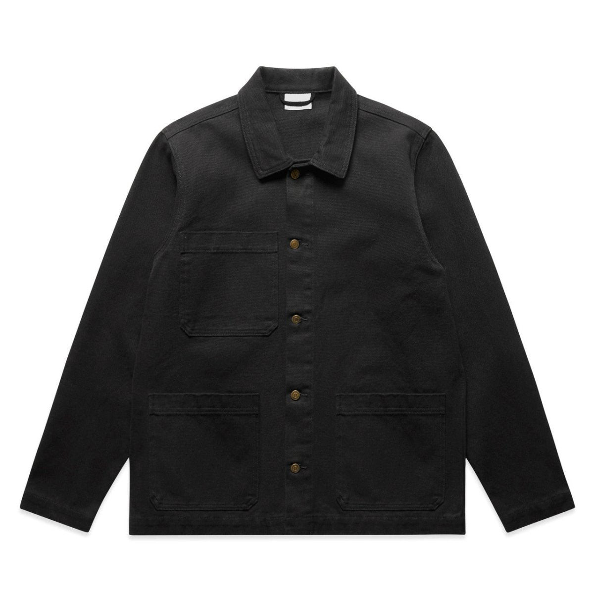 AS Colour Canvas Chore Jacket | 5524 | AS Colour 5524 BLACK XS