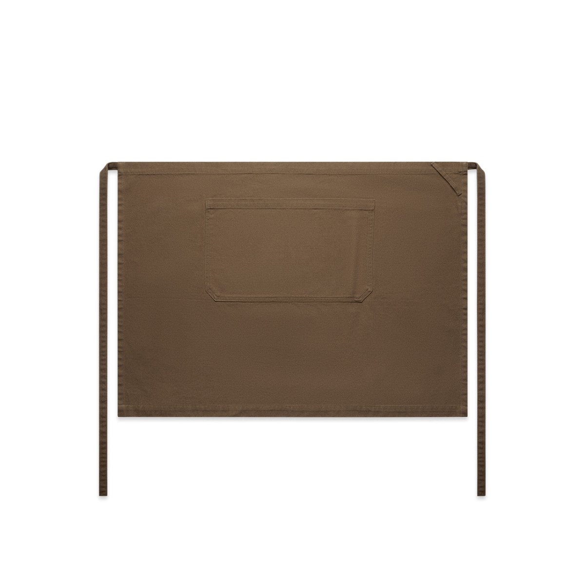 AS Colour Canvas Half Apron | 1081 | AS Colour 1081 WALNUT One Size