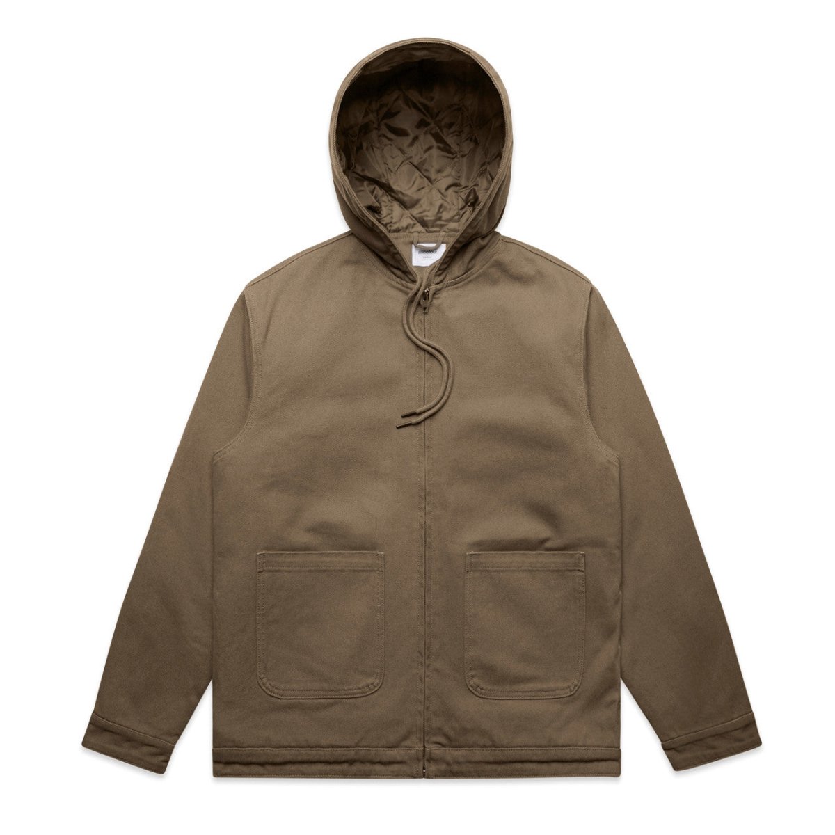 AS Colour Canvas Hooded Jacket | 5529 | AS Colour 5529 WALNUT S
