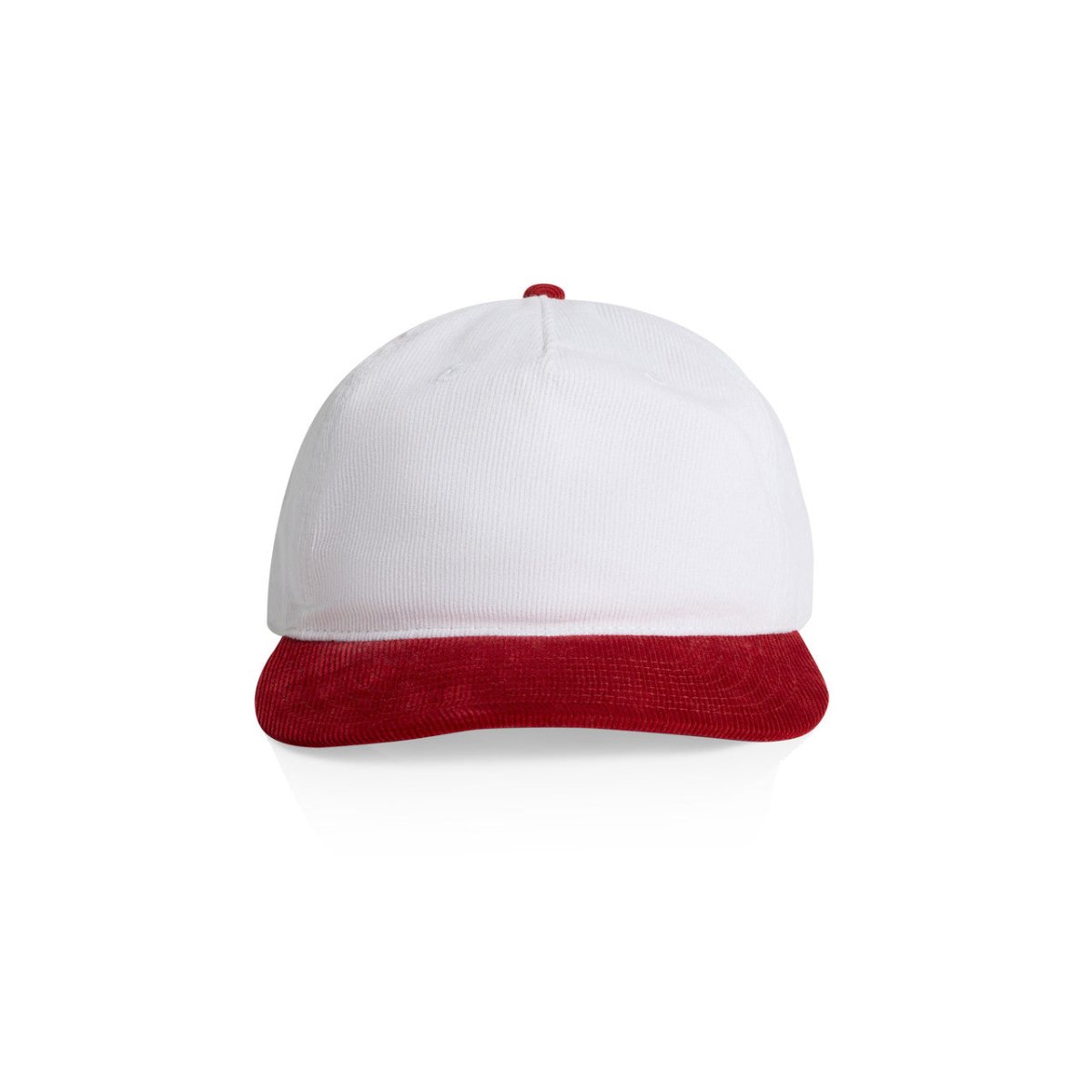 AS Colour Class Cord Two - Tone Cap | 1159 | AS Colour 1159 WHITE/CARDINAL One Size