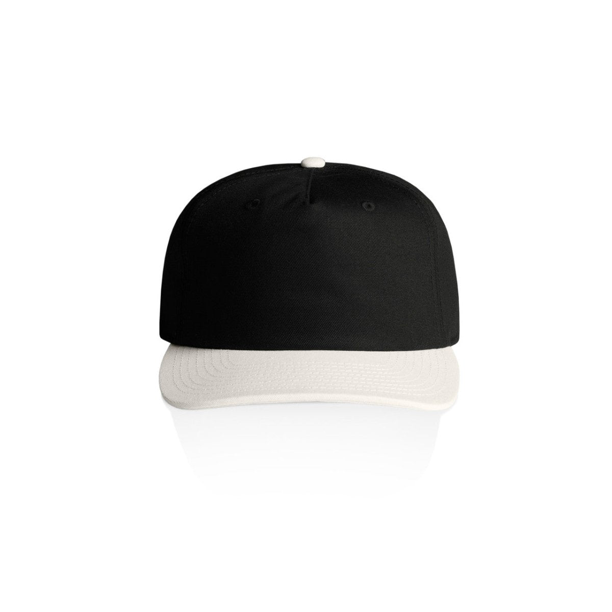 AS Colour Class Two - Tone Cap | 1154 | AS Colour 1154 BLACK/NATURAL One Size