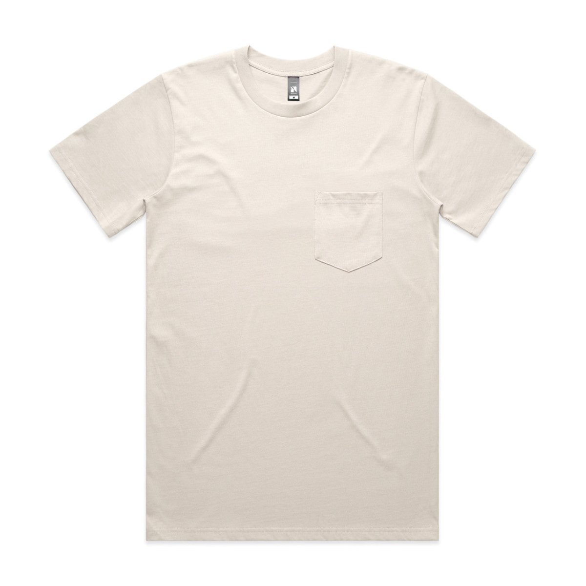 AS Colour Classic Pocket Tee | 5027 | AS Colour 5027 BONE S
