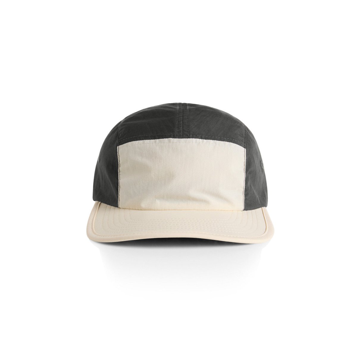 AS Colour Finn Two - Tone Nylon Cap | 1105 | AS Colour 1105 ECRU/COAL One Size