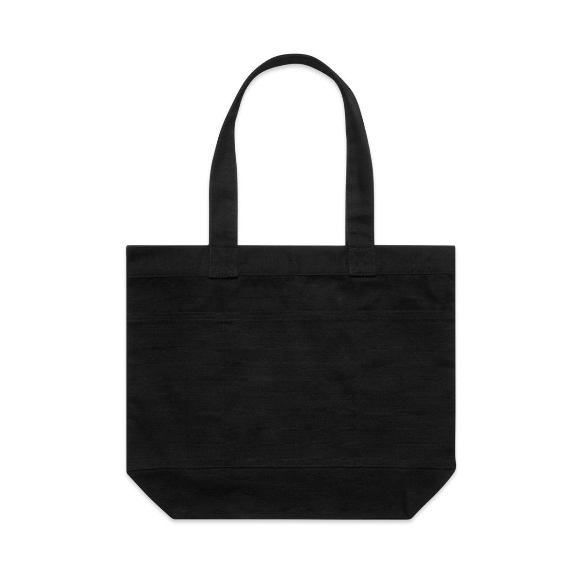 AS Colour Pocket Tote Bag | 1041 | AS Colour 1041 BLACK One Size