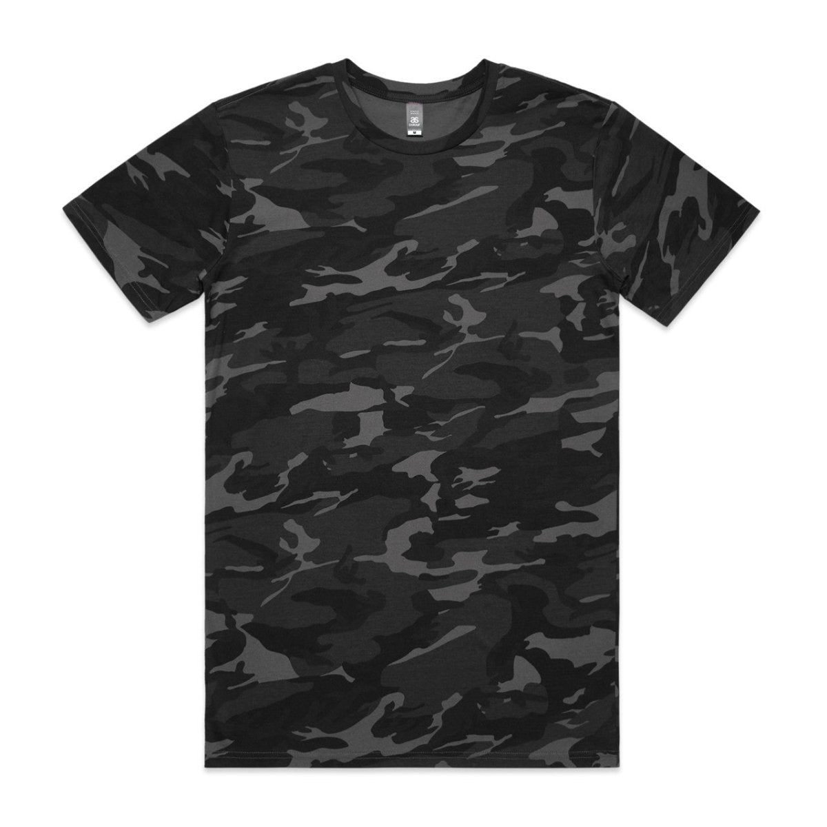 AS Colour Staple Camo Tee | 5001C | AS Colour 5001C BLACK CAMO S