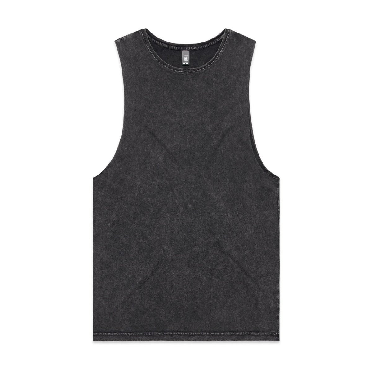 AS Colour Stone Wash Barnard Tank | 5039 | AS Colour 5039 BLACK STONE XS