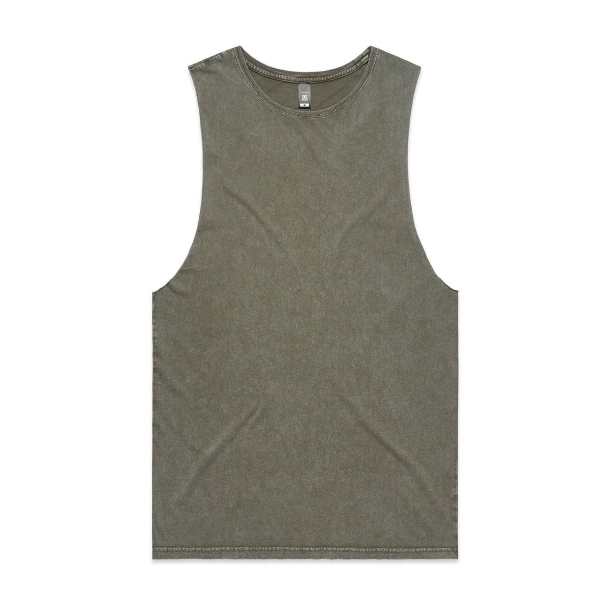 AS Colour Stone Wash Barnard Tank | 5039 | AS Colour 5039 MOSS STONE XS