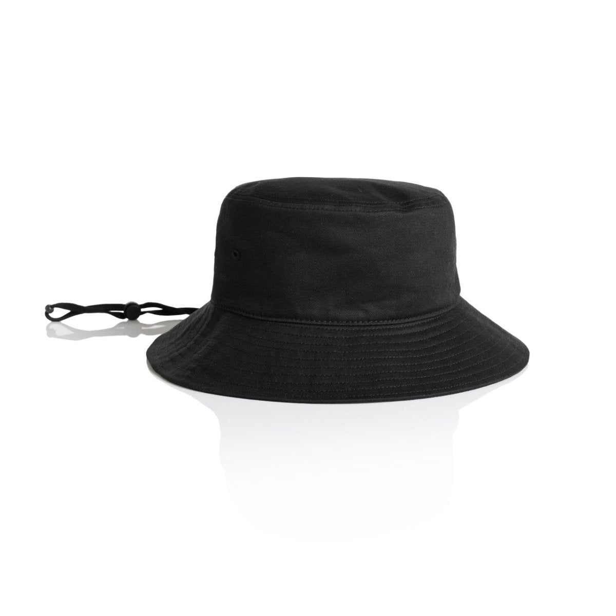 AS Colour Wide Brim Bucket Hat | 1172 | AS Colour 1172 BLACK One Size