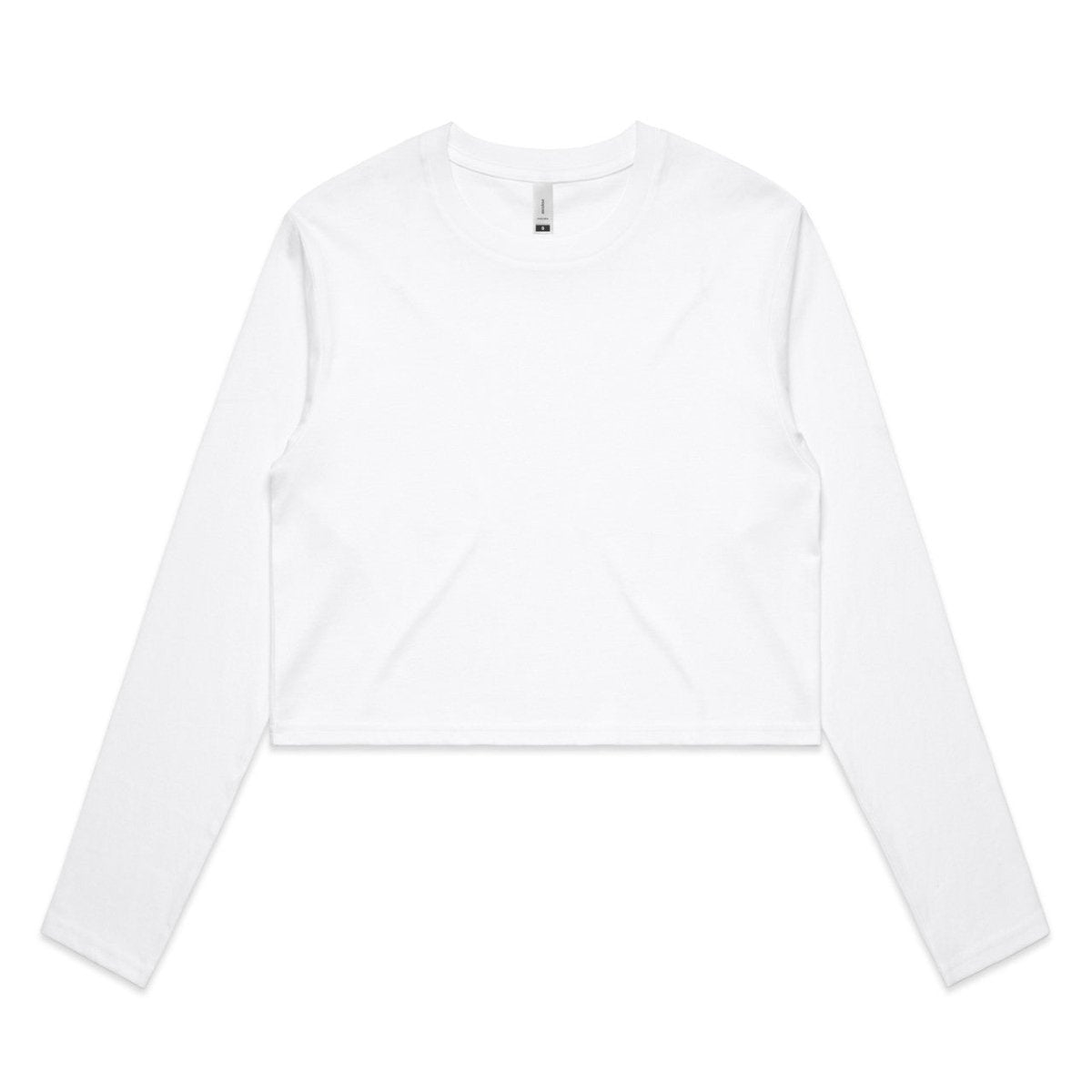 AS Colour Wo's Crop L/S Tee | 4058 | AS Colour 4058 WHITE XS