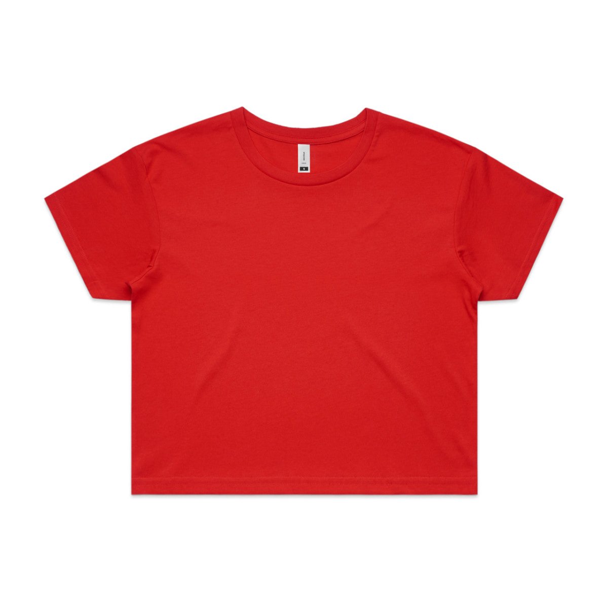 AS Colour Wo's Crop Tee | 4062 | AS Colour 4062 RED XS