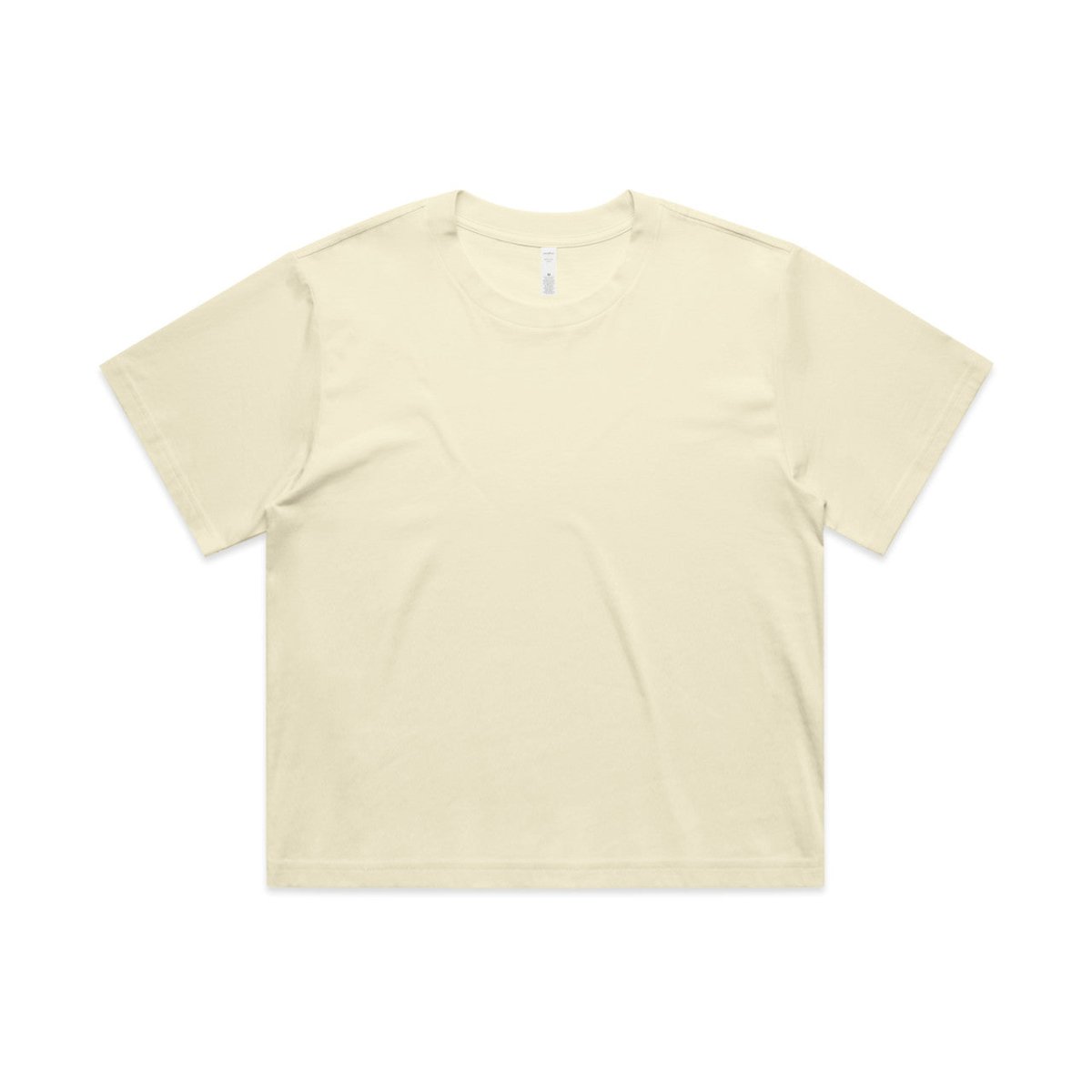 AS Colour Wo's Martina Crop Tee | 4093 | AS Colour 4093 BUTTER XS