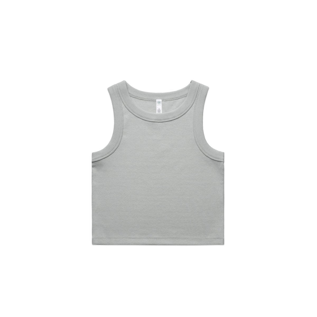 AS Colour Wo's Organic Rib Crop Tank | 4064G | AS Colour 4064G STORM XS
