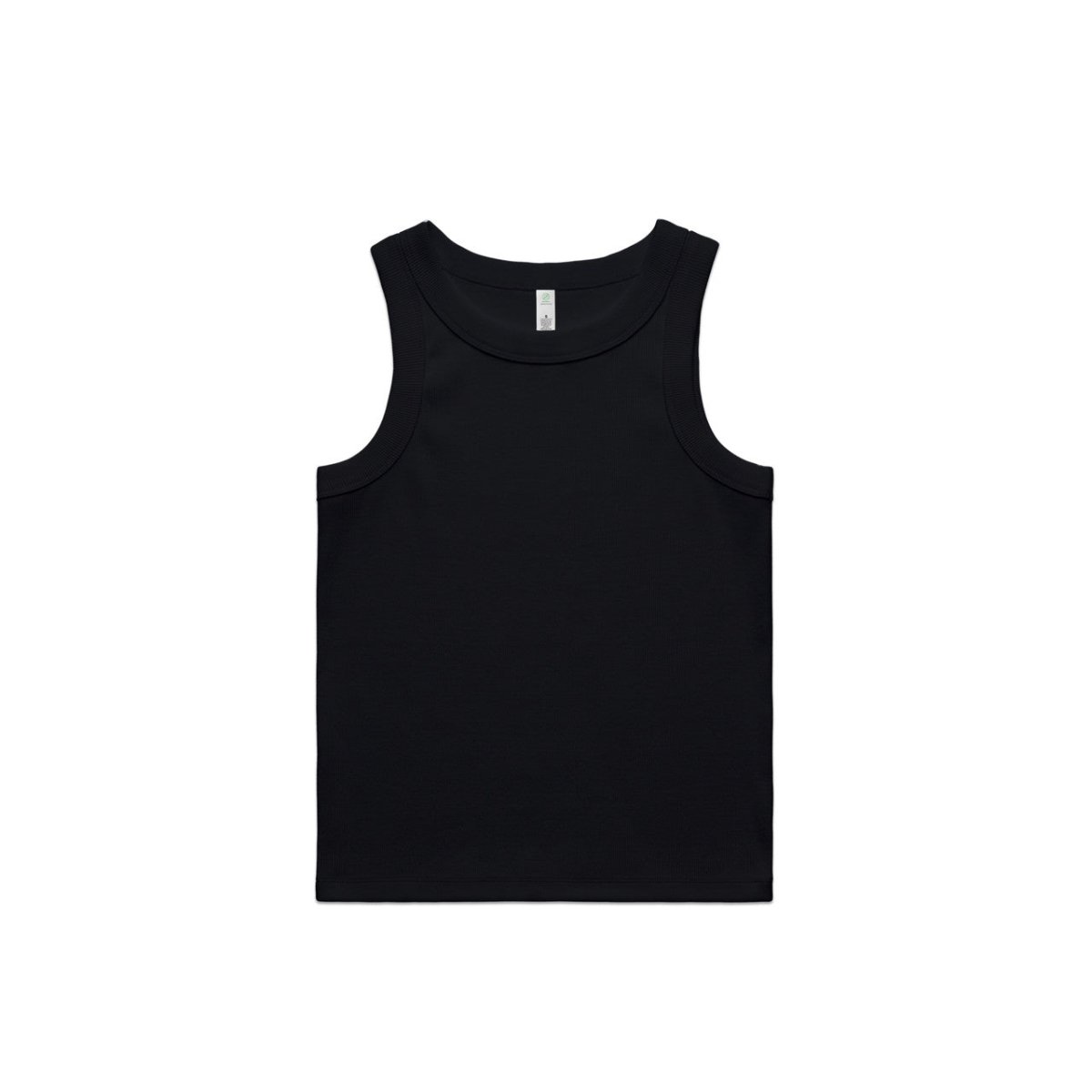 AS Colour Wo's Organic Rib Tank | 4063G | AS Colour 4063G BLACK XS