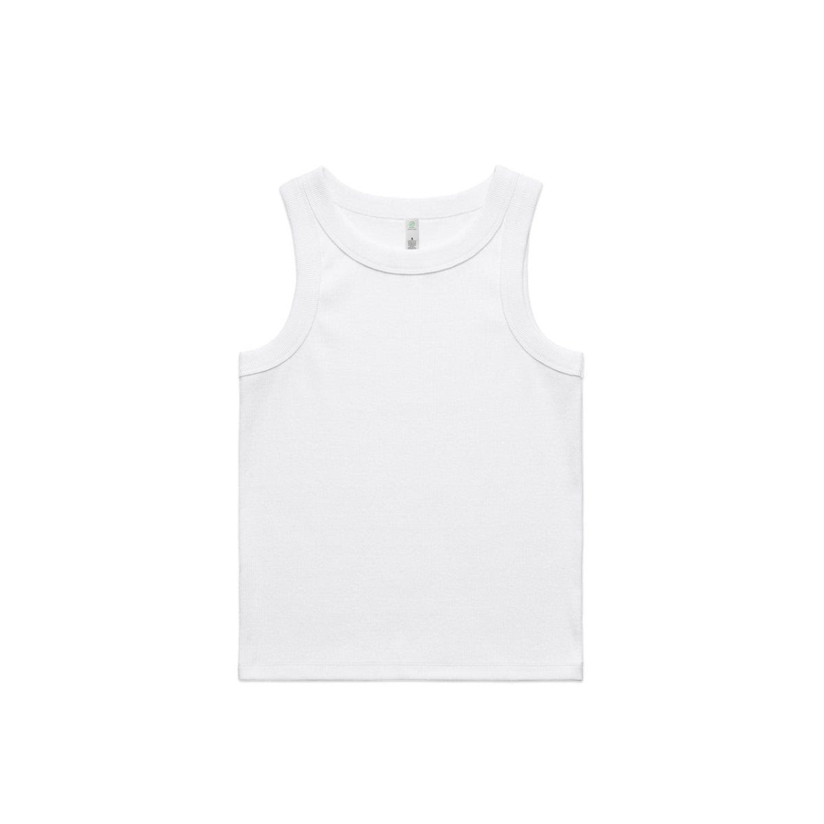 AS Colour Wo's Organic Rib Tank | 4063G | AS Colour 4063G WHITE XS