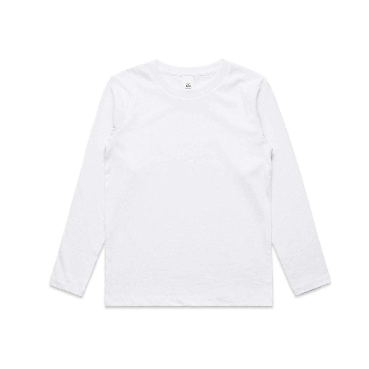 AS Colour Youth Staple L/S Tee | 3008 | AS Colour 3008 WHITE 8