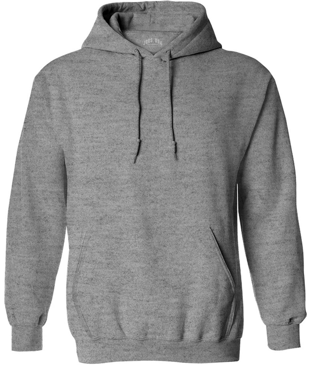 Joe's USA Men's Hoodies Soft & Cozy Hooded Sweatshirts in 72 Colors:Sizes S-5XL and Tall sizes: LT-4XLT