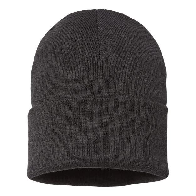 Atlantis Headwear Sustainable Beanie - Atlantis Headwear PURE Black One Size Beanies