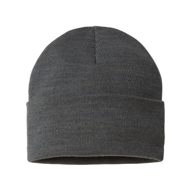 Atlantis Headwear Sustainable Beanie - Atlantis Headwear PURE Dark Grey One Size Beanies