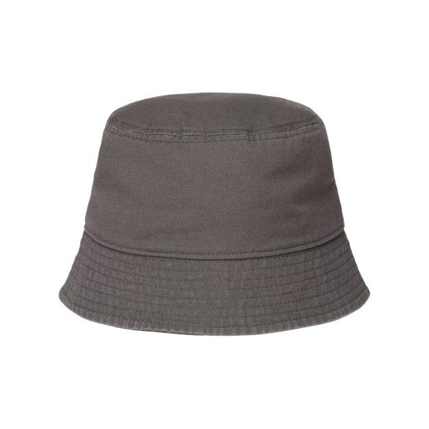 Atlantis Headwear Sustainable Bucket Hat - Atlantis Headwear POWELL Dark Grey One Size Hats