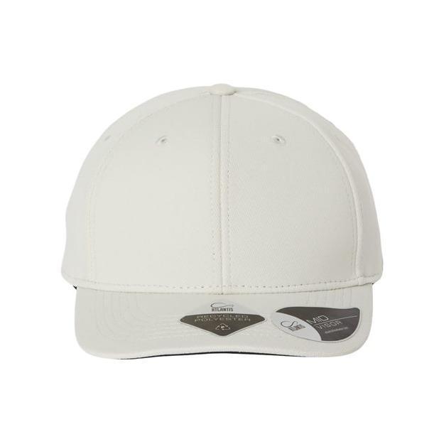 Atlantis Headwear Sustainable Honeycomb Cap - Atlantis Headwear SKYE Black Adjustable Hats