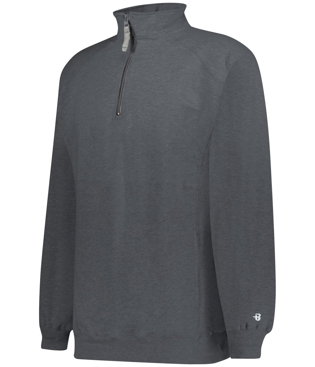 Augusta Sportswear 1/4 ZIP FLEECE PULLOVER 128600 CHARCOAL (BA) S