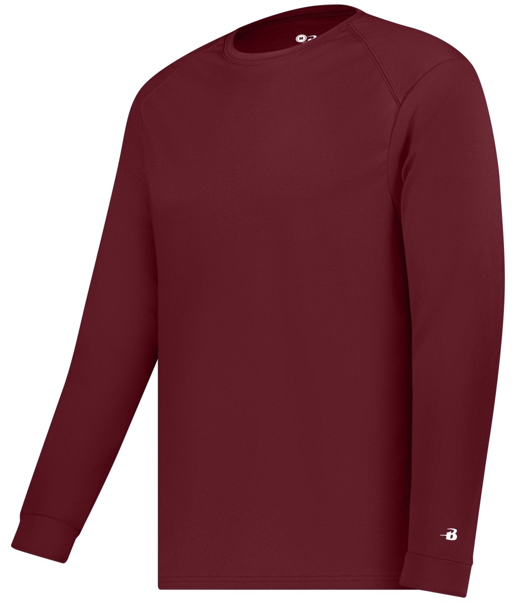 Augusta Sportswear B - CORE LONG SLEEVE TEE 410400 CARDINAL (BA) S